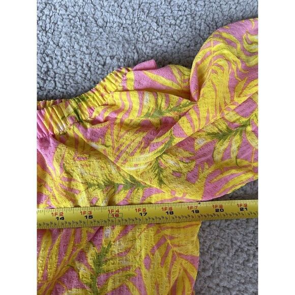 Scoop Off The Shoulder Maxi Dresses Multicolor Medium  8-10 Vacation Floral - Picture 7 of 9